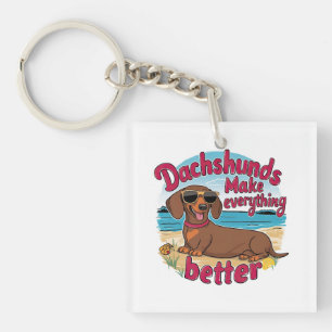 Dackeln verbessern schlüsselanhänger
