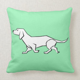 Dackelthrow-Kissen Kissen