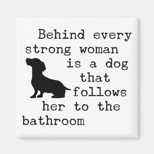 Dackelwitz - Dachshund  Magnet