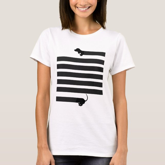 Dackelwursthund T-Shirt (Vorderseite)