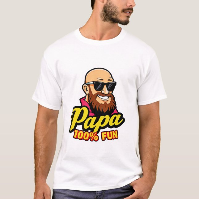 Dad 100% T-Shirt (Vorderseite)