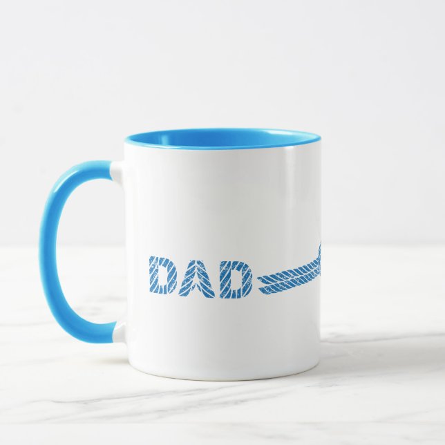 Dad and I are always together. Tasse (Links)