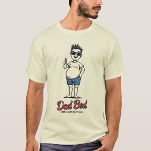 Dad Bod Édition Premium – T-shirt rétro drôle
