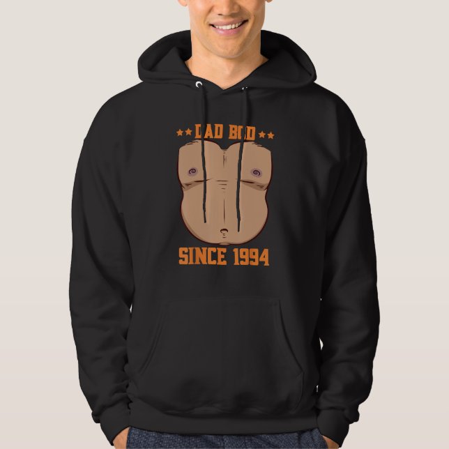 Dad Bod Since 1994 Father s Day Beer Belly Hoodie (Vorderseite)
