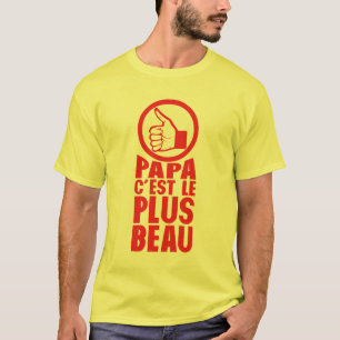 Dad, der Daumen ist besser. T-Shirt