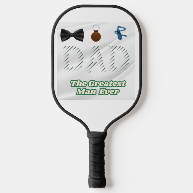Dad, der größte Mann Pickleball Schläger (Vorderseite)
