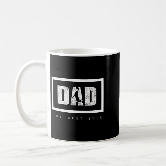 Dad Der Immer Baseball Kaffeetasse (Links)