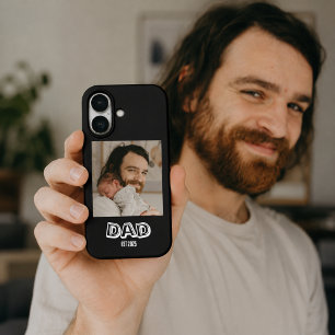 Dad Est Foto-Geschenk Neues Vater-Andenken iPhone 16 Hülle