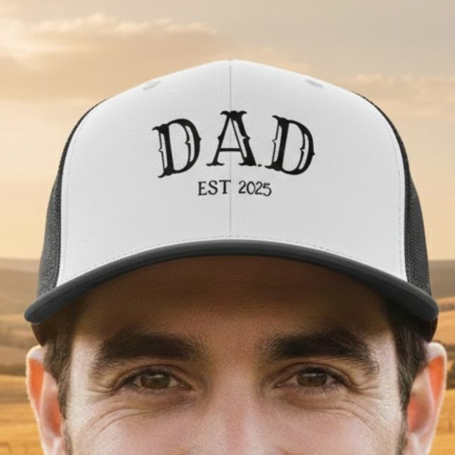Dad Est  Truckerkappe (Von Creator hochgeladen)