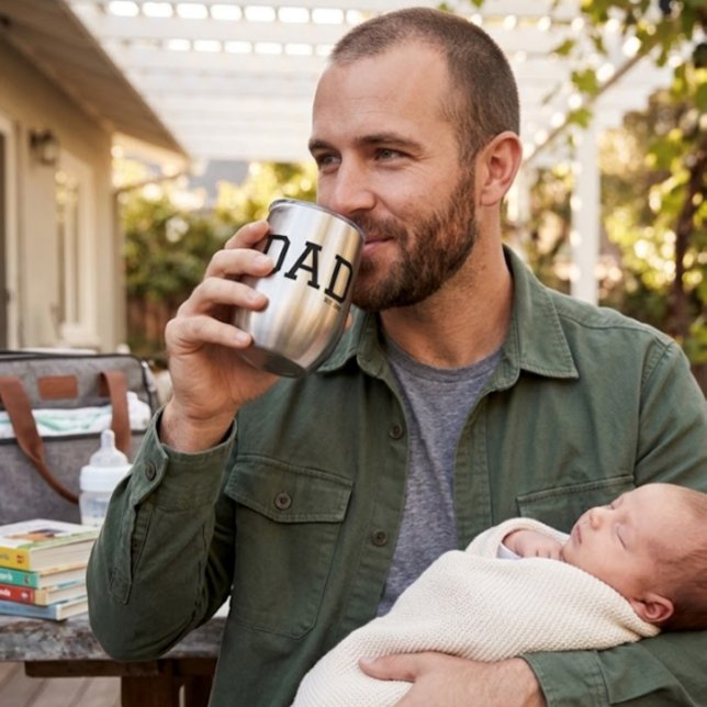 Dad Established Customizable Year Father's Day  (Von Creator hochgeladen)