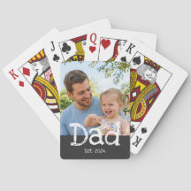 Dad Established Foto Spaß Fett Schwarz Weiß