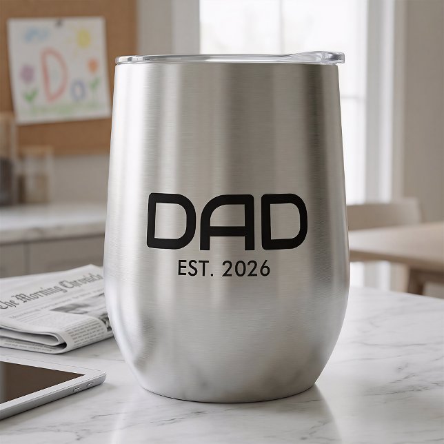 Dad Established New Dad Gift  (Von Creator hochgeladen)