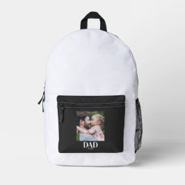 Dad Established Photo Bedruckter Rucksack