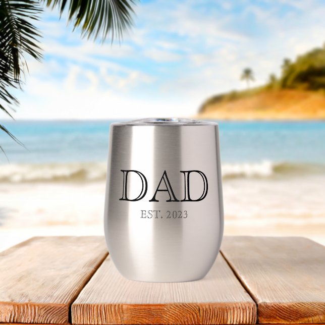 Dad Established Simple Modern Father  (Plage (pivotée))