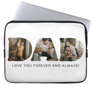 DAD-Foto-Buchstaben Laptopschutzhülle