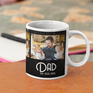 Dad gegründet 3 Foto Grunge Text Kaffeetasse