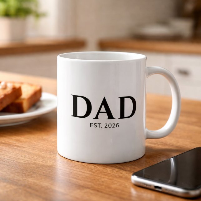Dad gegründet Neues Dad-Geschenk Kaffeetasse (Von Creator hochgeladen)