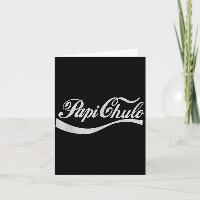 Dad Gift Father's Day Pa Chulo Mexican  Karte (Vorderseite)