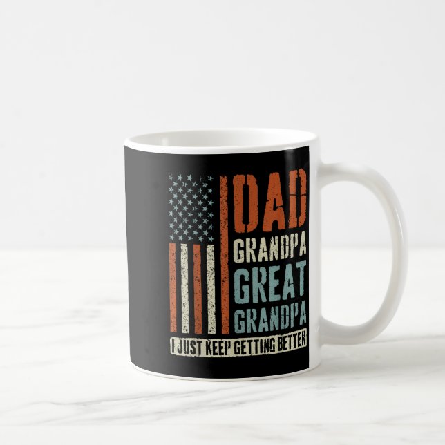 Dad Grandpa Great Grandpa  Kaffeetasse (Rechts)