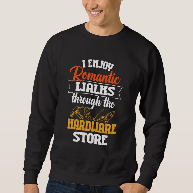 Dad  Handyman Hardware Store Tools Sweatshirt (Vorderseite)