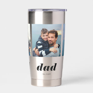 Dad hat Modern 3 Foto eingerichtet Thermobecher