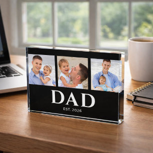 Dad hat modernes Schwarz 3 Foto eingerichtet