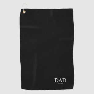 Dad hat neu gegründet Geschenk Golfhandtuch