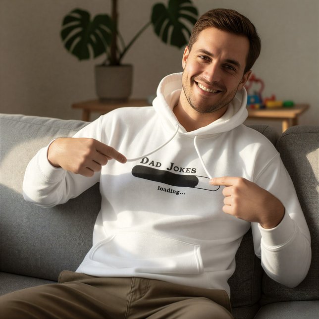 "Dad Joke Loading" Lustiger Papa Hoodie | Vater (Von Creator hochgeladen)