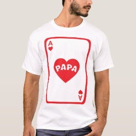 Dad Karte Herz 1 T-Shirt