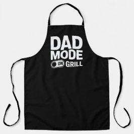 Dad Mode Grill On Funny BBQ Dad Quote Schürze