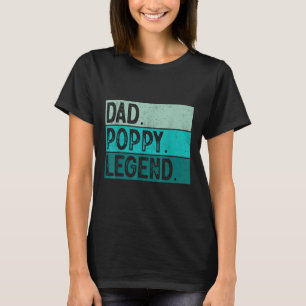 Dad Mohn Legende - Vintage abgenutzt fett Mohn G T-Shirt