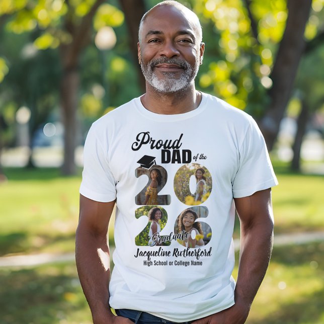 Dad of 2026 Graduate T-Shirt (Von Creator hochgeladen)