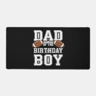 Dad of the Birthday Boy Football Lover Family birt Schreibtischunterlage