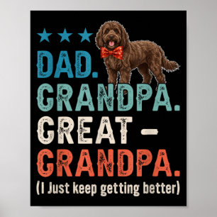 Dad Opa Ur-Opa Besserer Vatertag ao Poster