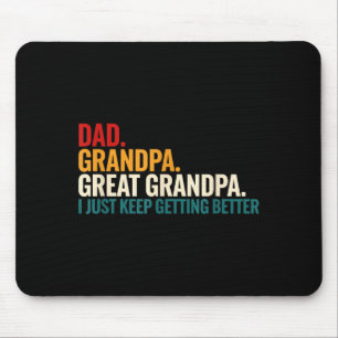Dad Opa Urgroßvater Lustiger Spruch - Dad I Jus Mousepad