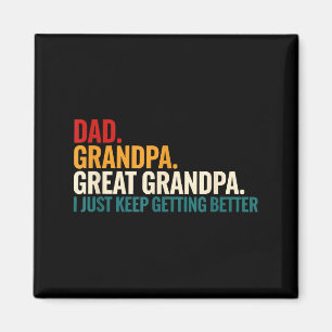 Dad Opa Urgroßvater Lustiger Spruch - Dad ich ger Magnet