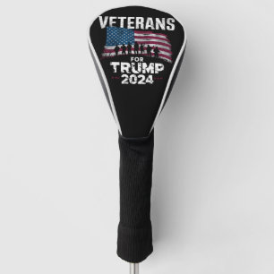 Dad Opa Veteranen Für Trump 2024 Amerikanische Fla Golf Headcover