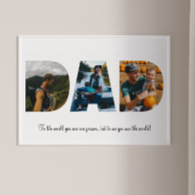 Dad Photo Collage