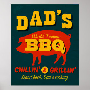 Dad’s Cooking Poster