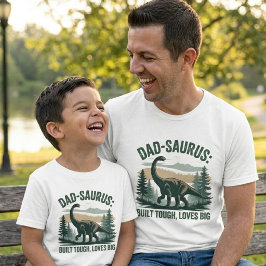 Dad-Saurus ist zäh, liebt großartig | Lustiger Din T-Shirt
