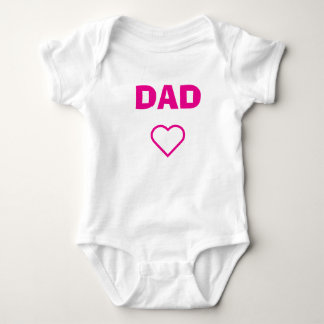 Dad T-shirt Baby Strampler