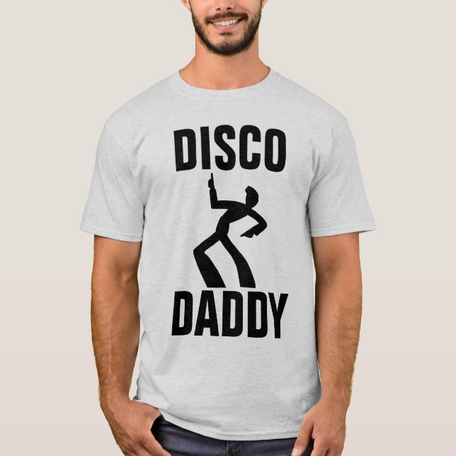 DAD T-SHIRTS DISCO 1970 DADDY (Devant)