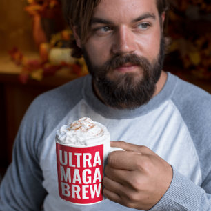 DAD ULTRA MAGA TRUMP BREW CAFÉ MUG