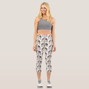 Dad Vintage & Retro: Vaterschaft als visuelle Emot Capri Leggings