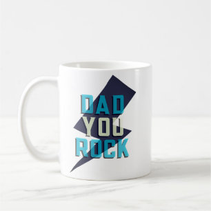 Dad You Rock Klassischer Becher Kaffeetasse
