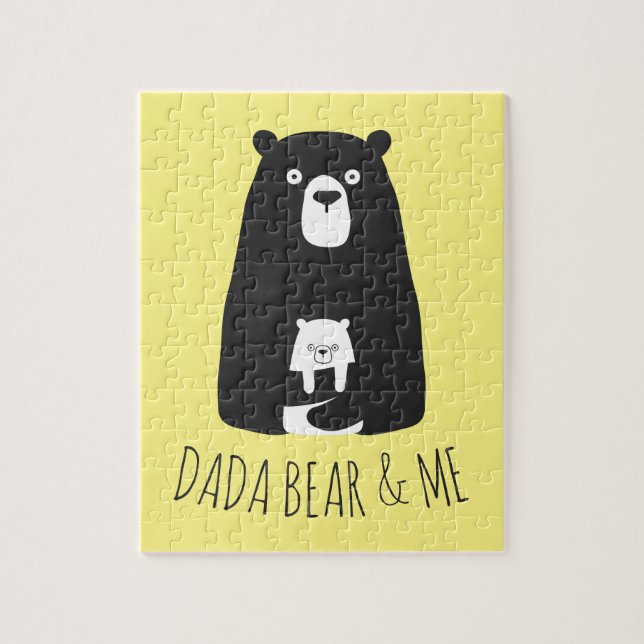 DADA BEAR & ME | Vater Kids Daughter Son Dada Bear (Vertikal)