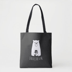 DADA BEAR & ME   Vater Kids Daughter Son Dada Bear Tasche