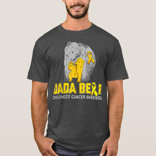 Dada Bear Support Kinderkrebsbewusstsein T-Shirt
