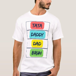 Dada Daddy Vater Bruh Father's Day Funny Essential T-Shirt
