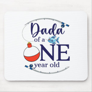 Dada des großen einen Angeljungen zum ersten Gebur Mousepad